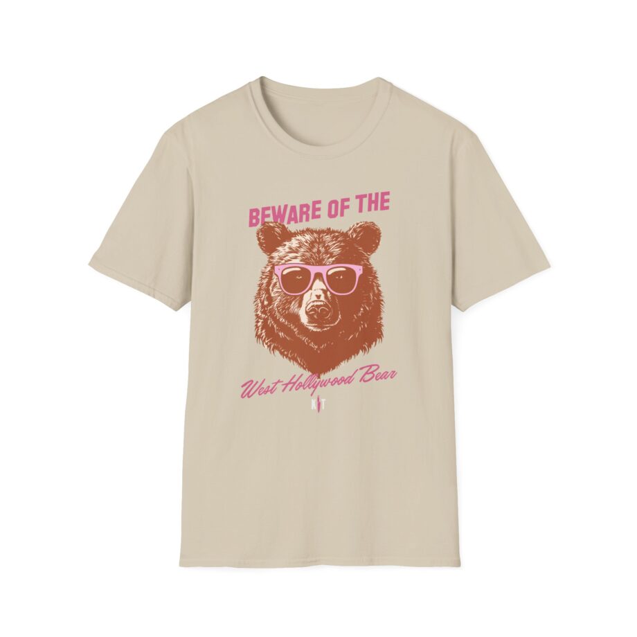 Kill Tony West Hollywood Bear Unisex Softstyle T-Shirt