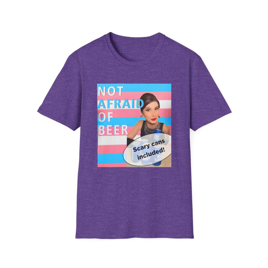 Dylan Mulvaney Not Afraid of Beer Unisex Softstyle T-Shirt