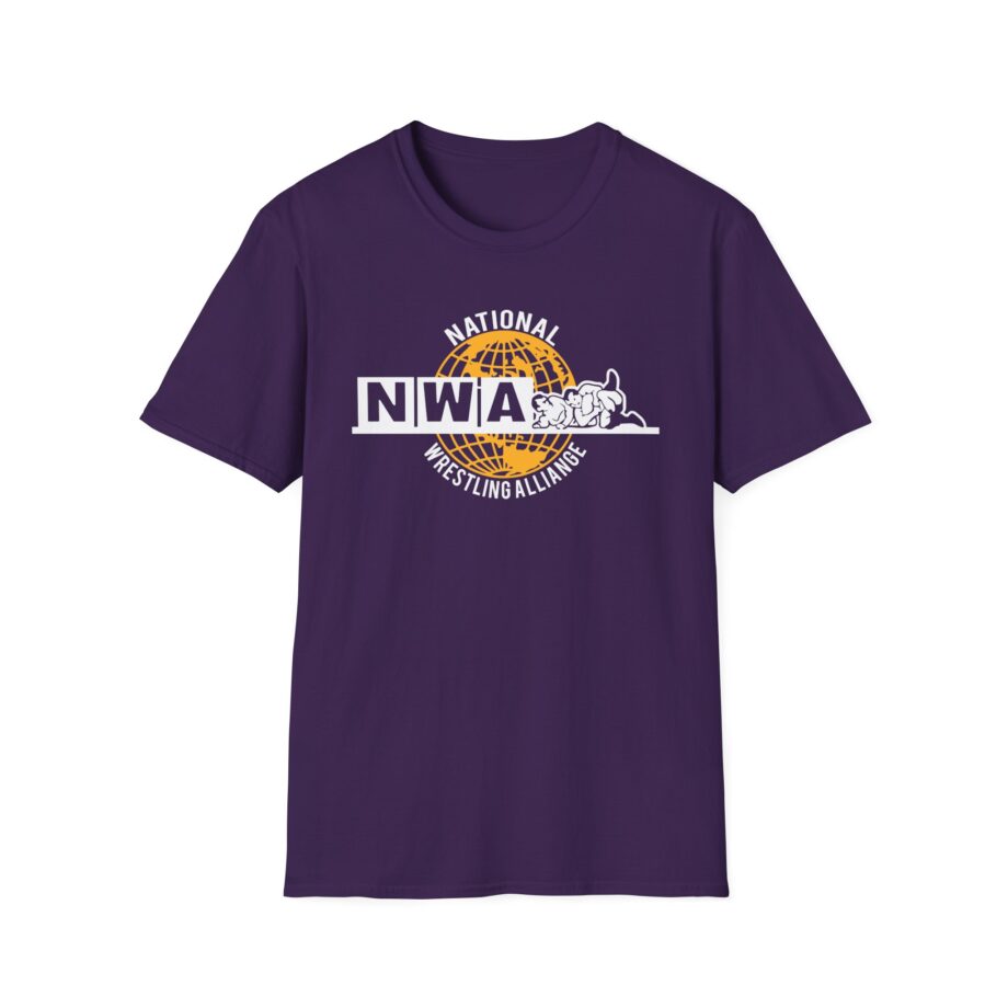 Nwa National Wrestling Alliance Unisex Softstyle T-shirt