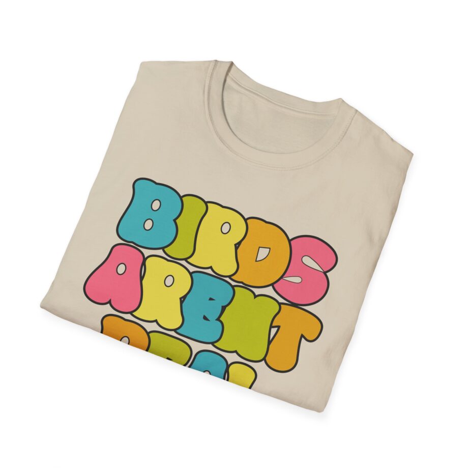 Birds Arent Real Unisex Softstyle T-shirt