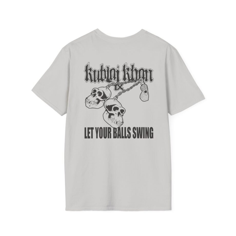 Kublai Khan Let Your Balls Swing Unisex Softstyle T-shirt