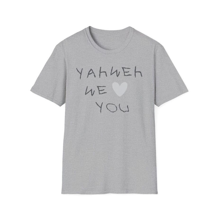 Elevation Worship Yahweh We 🤍 You Unisex Softstyle T-shirt