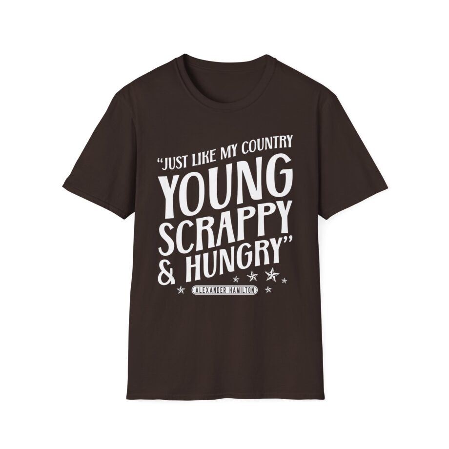 Hamilton Young and Scrappy Unisex Softstyle T-shirt