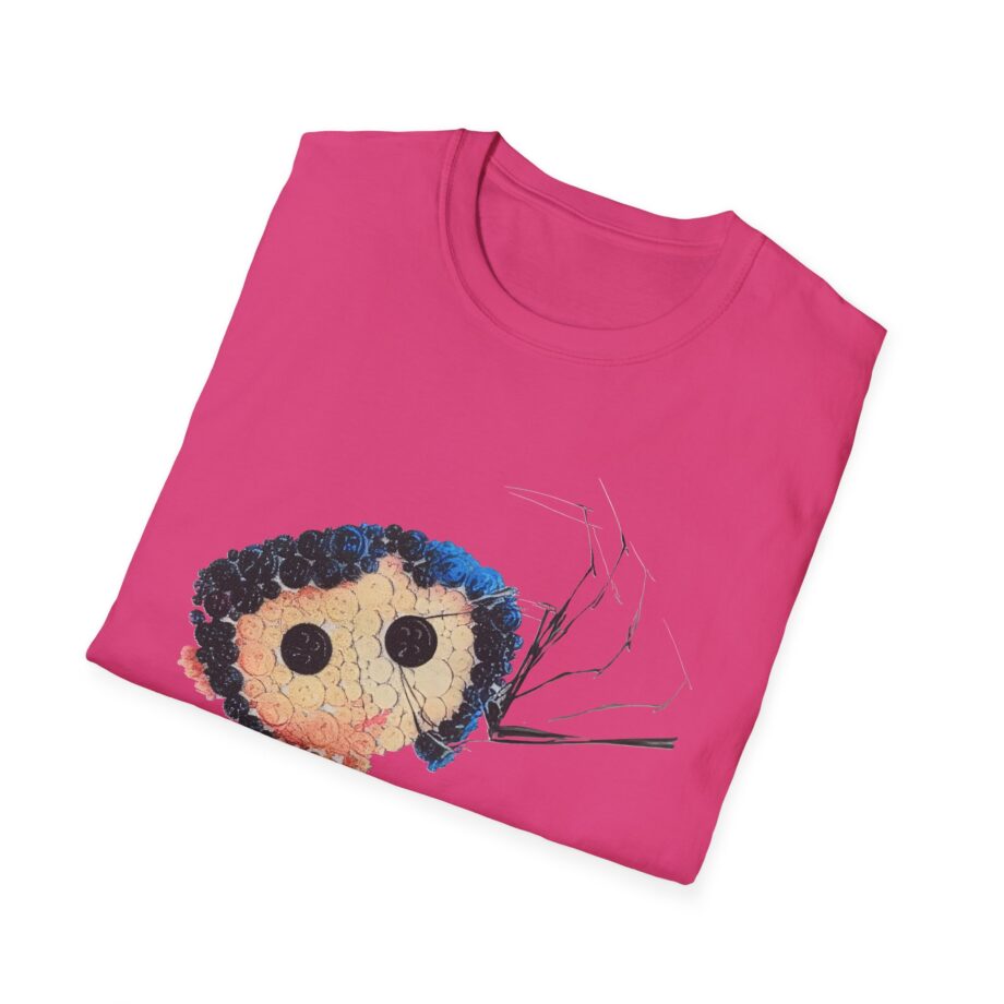 Coraline Button Art Anniversary Unisex Softstyle T-shirt