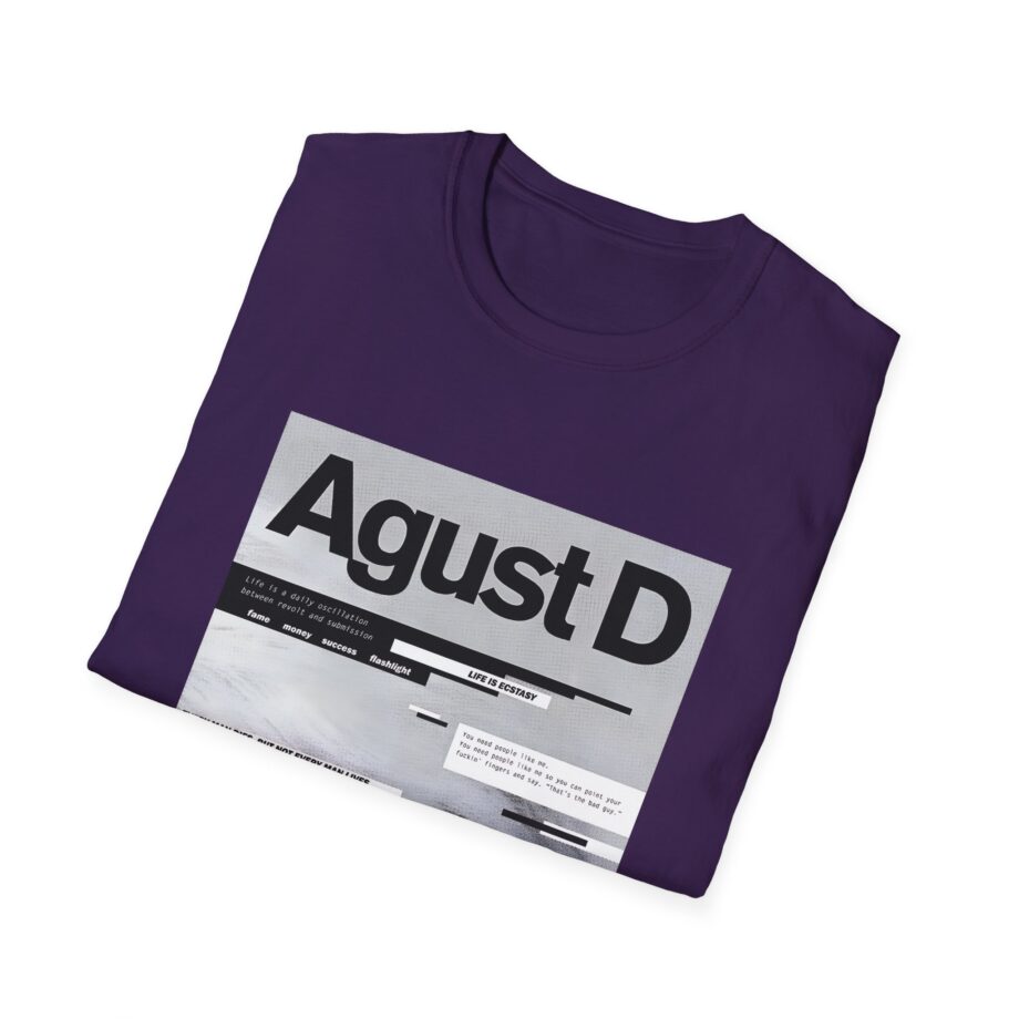 Agust D Unisex Softstyle T-Shirt
