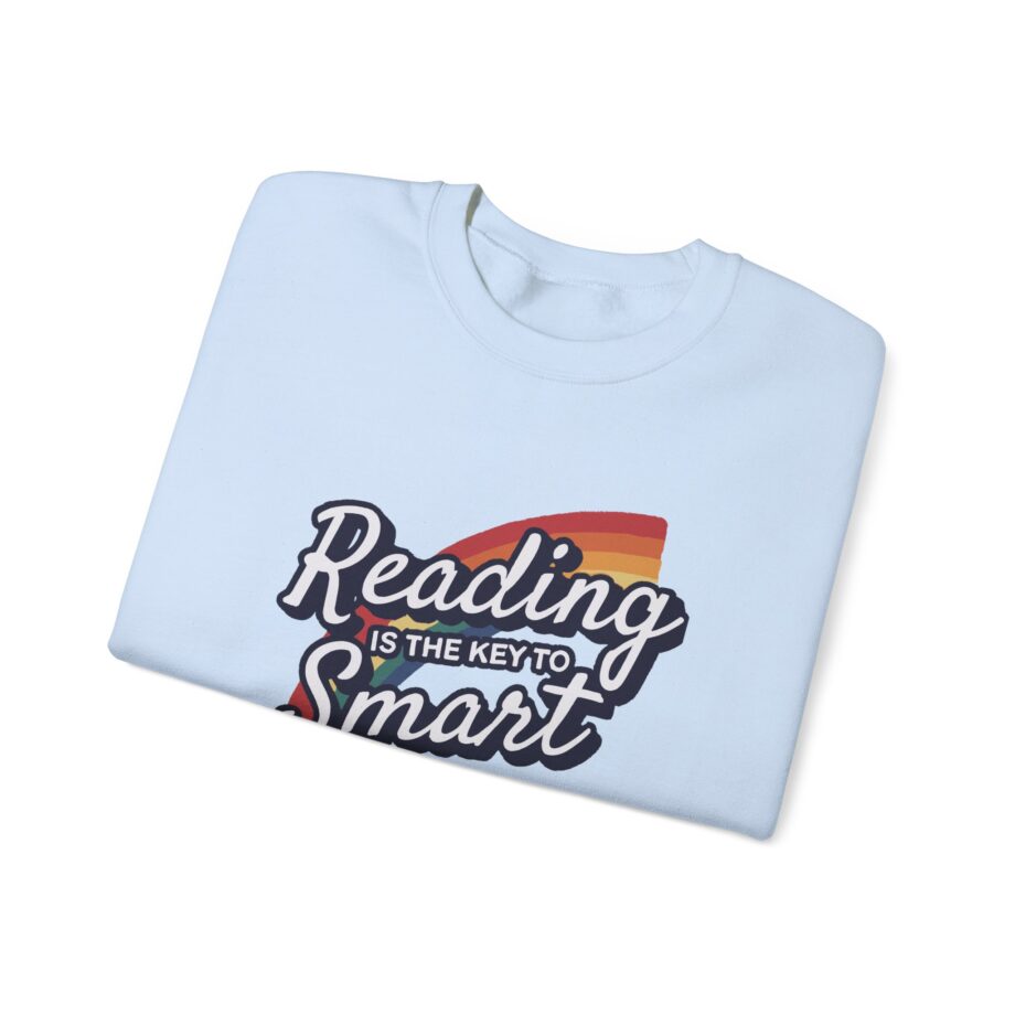 Nate Bargatze Reading is the Key to Smart Unisex Heavy Blend™ Crewneck Sweatshirt