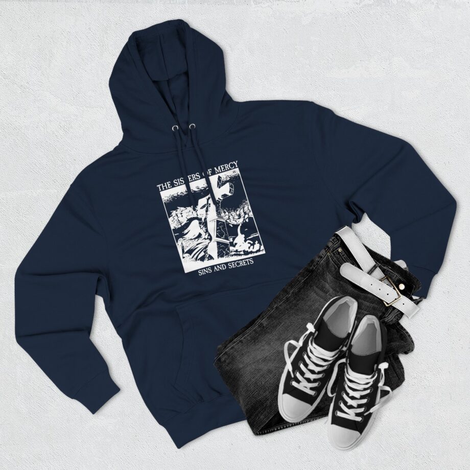 Sisters Of Mercy Sins And Secrets Three-Panel Fleece Hoodie