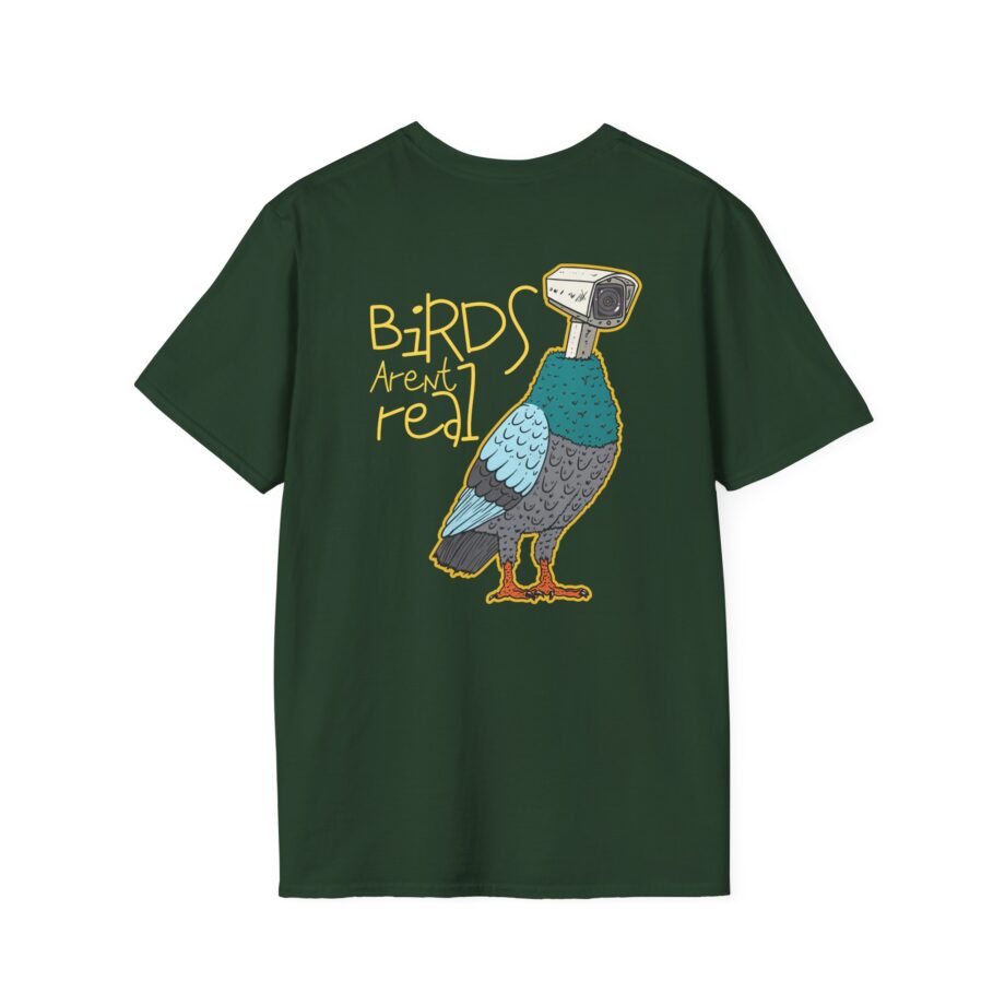 Birds Arent Real Unisex Softstyle T-shirt