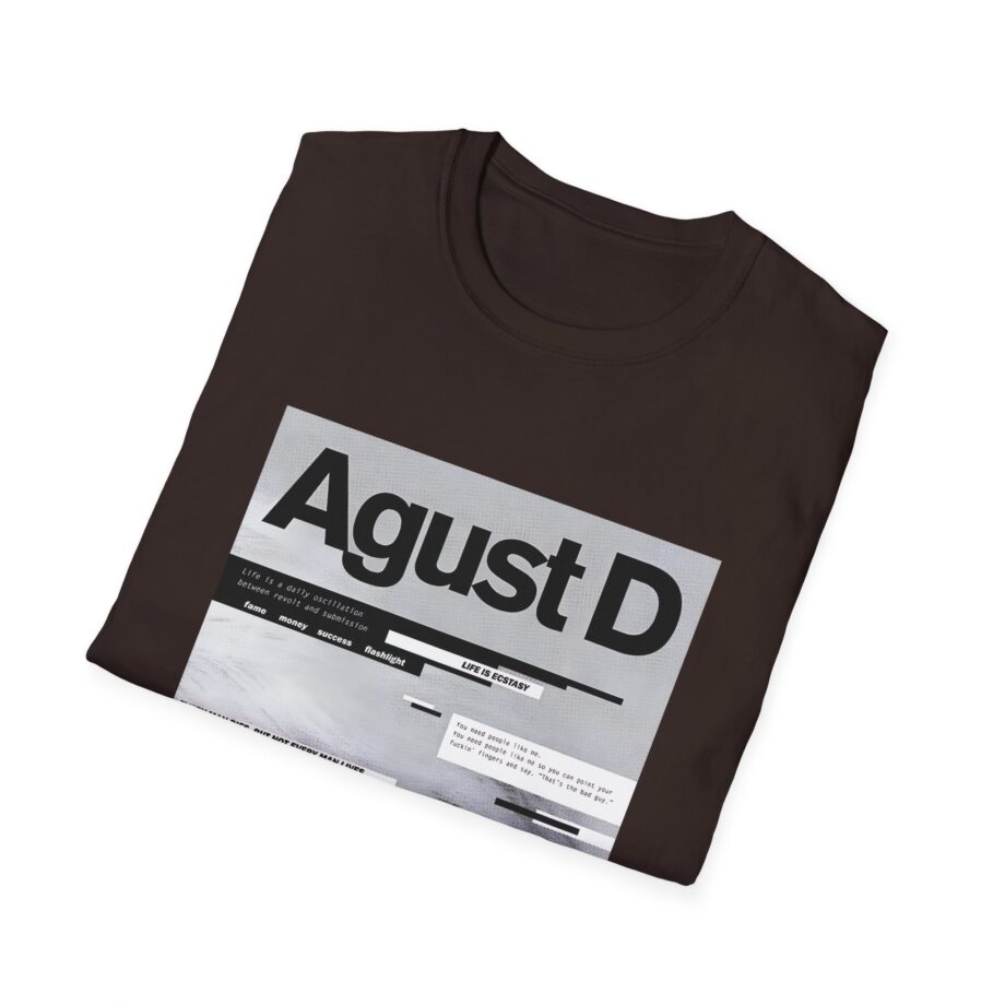 Agust D Unisex Softstyle T-Shirt
