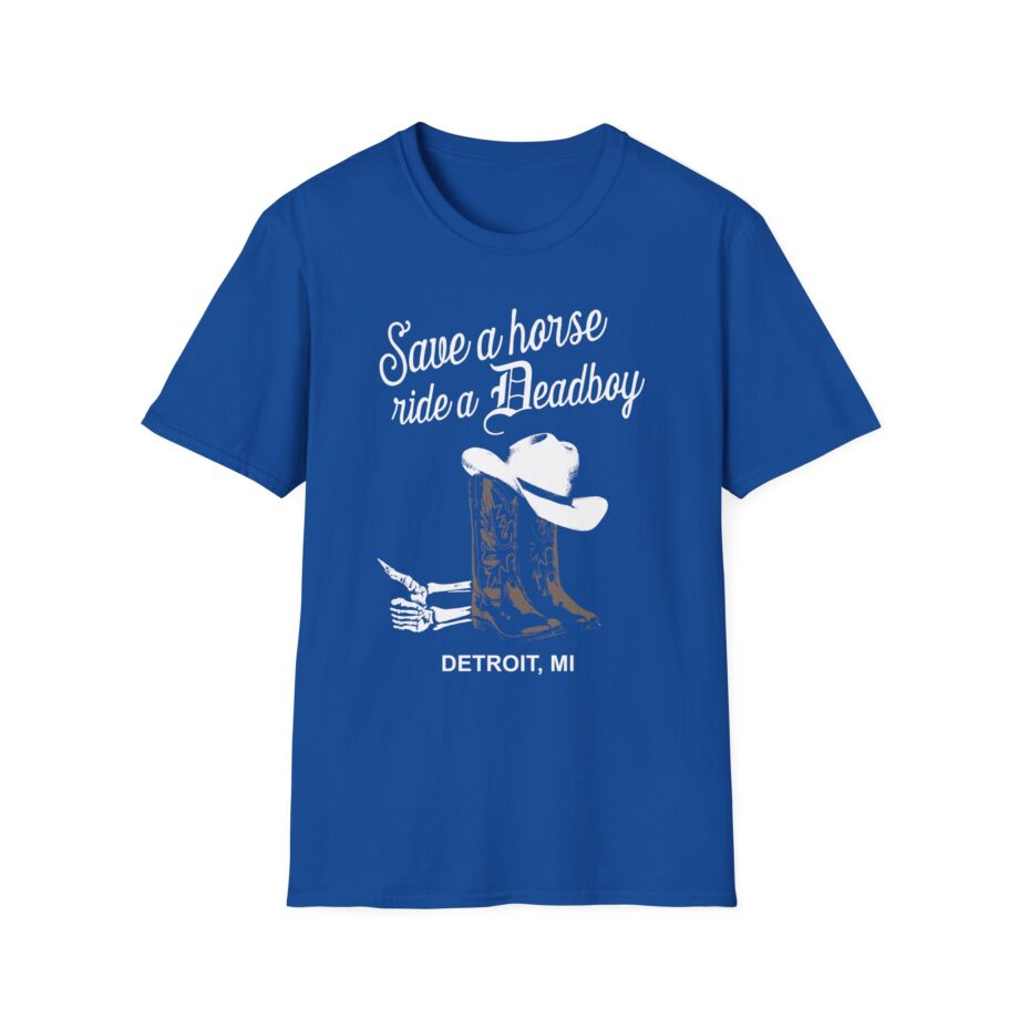 Bones Save a Horse Ride a Deadboy Unisex Softstyle T-shirt