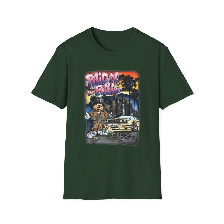 Ohgeesy Paid N Full Unisex Softstyle T-shirt