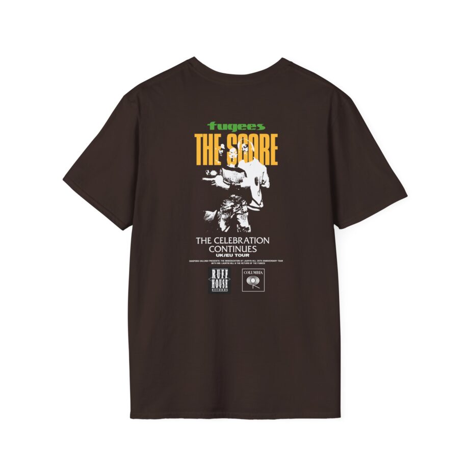 Lauryn Hill Fugees Uk/eu Tour the Score Unisex Softstyle T-Shirt