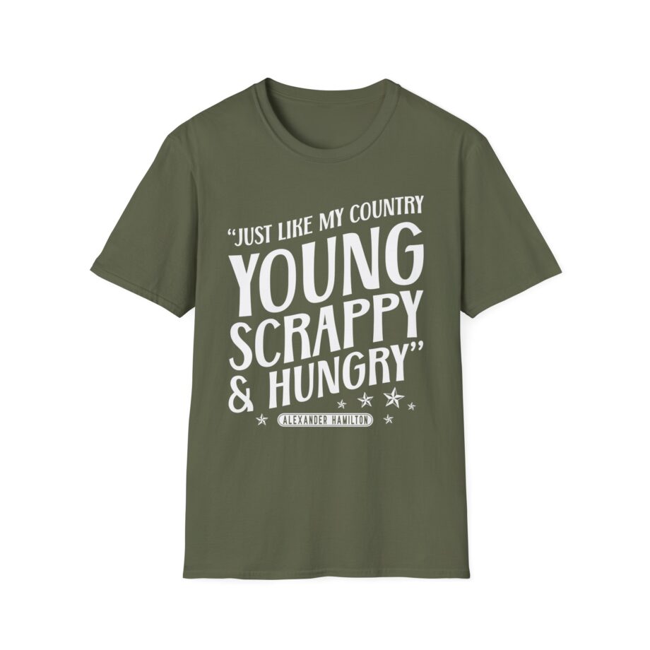 Hamilton Young and Scrappy Unisex Softstyle T-shirt