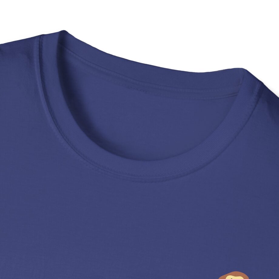 Monke Embroidered  Unisex Softstyle T-Shirt