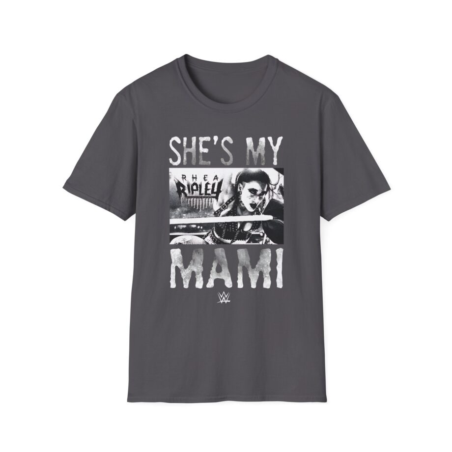 Rhea Ripley She's My Mami Unisex Softstyle T-Shirt