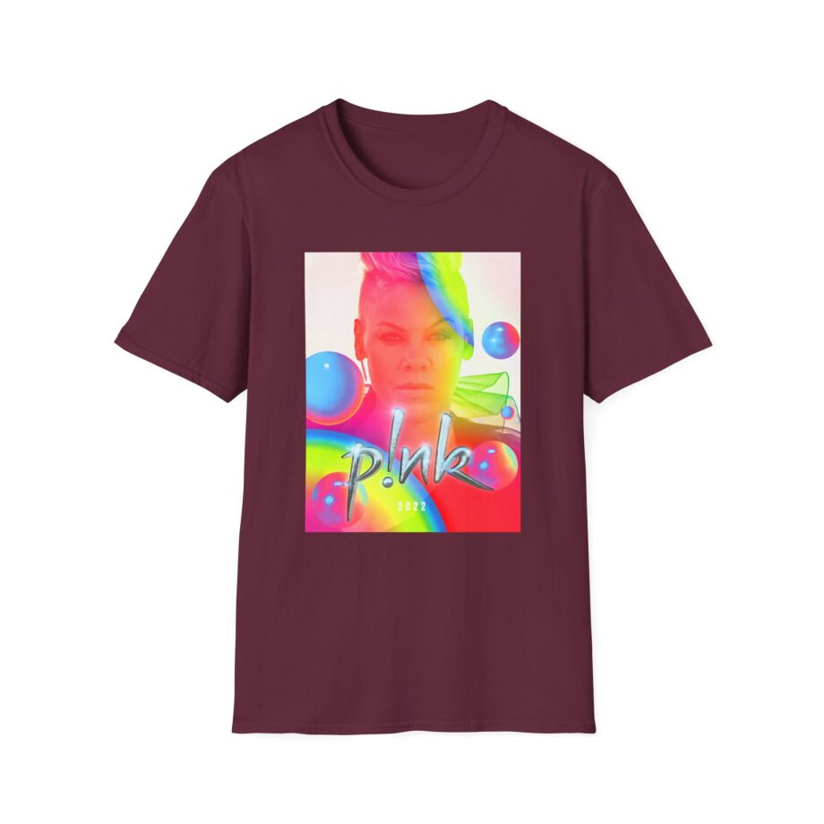 P!nk Summer 2022 Rainbow Unisex Softstyle T-shirt