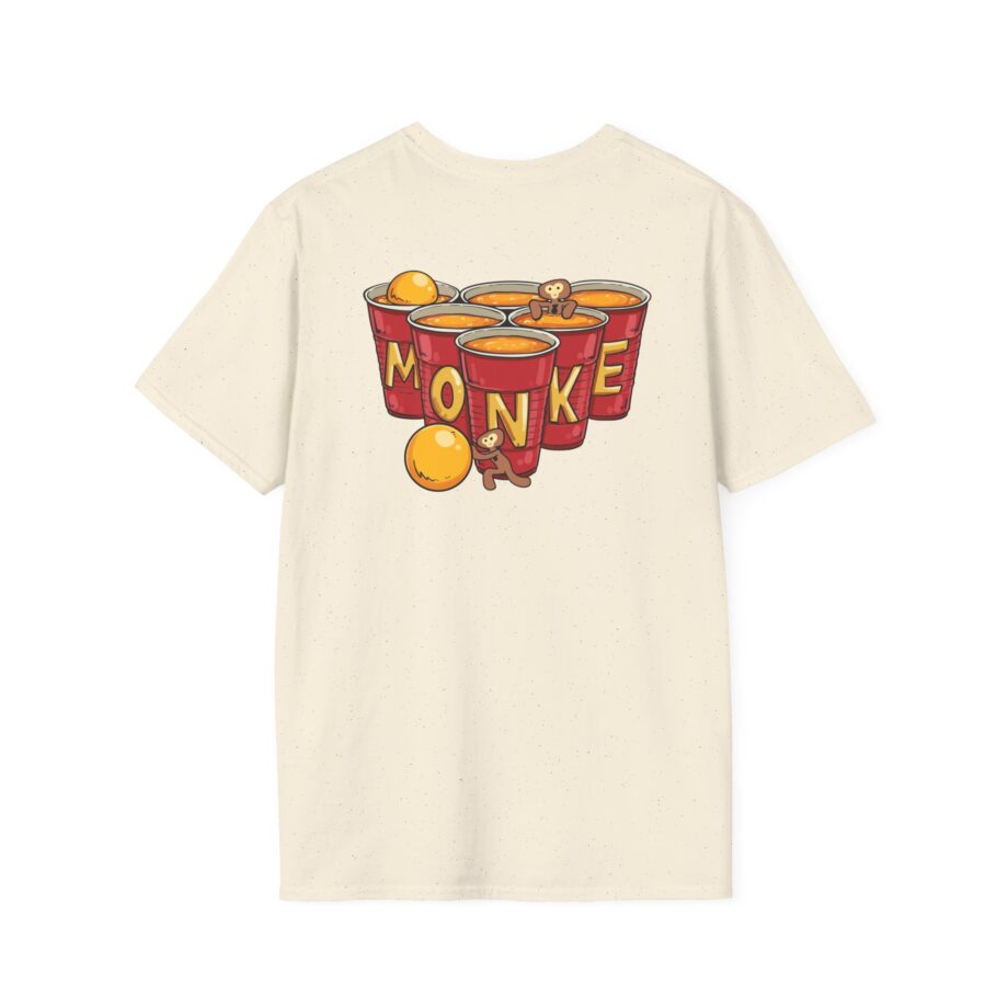 Spoonkidv Monke Pong Unisex Softstyle T-Shirt