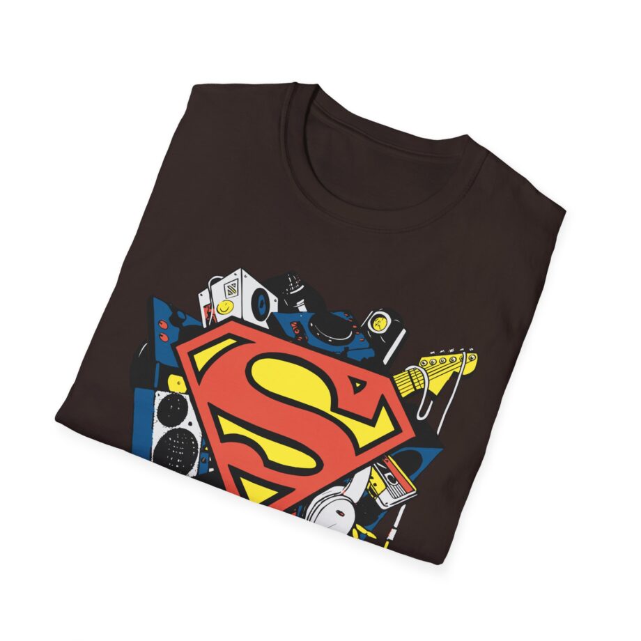Kaskade X Superman Musician Unisex Softstyle T-shirt