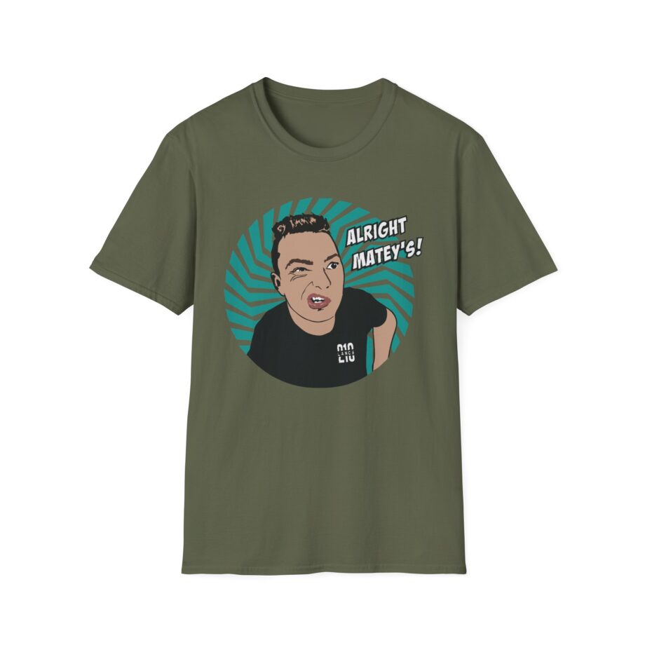 Lance Stewart Alright Matey Unisex Softstyle T-shirt