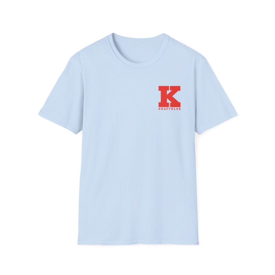 Kraftklub Cargo Patch Unisex Softstyle T-Shirt