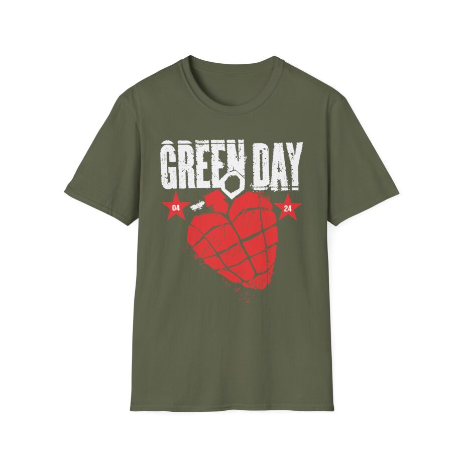Green Day 20 Years of Idiot Unisex Softstyle T-shirt