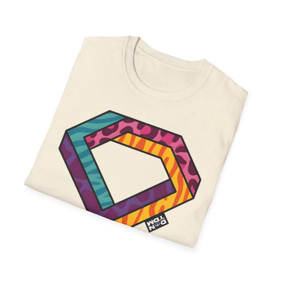 Dan Tdm Retro Fill Unisex Softstyle T-shirt