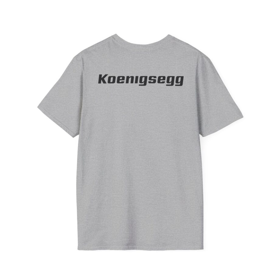 Koenigsegg Gridded Unisex Softstyle T-shirt