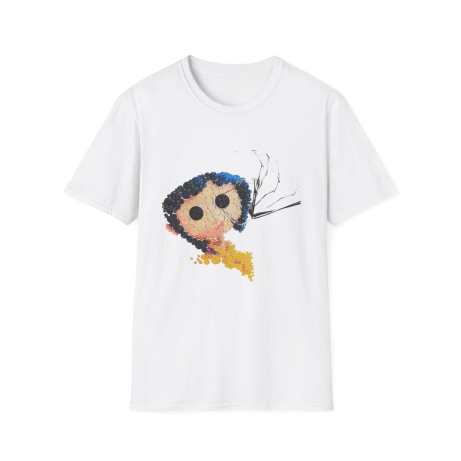 Coraline Button Art Anniversary Unisex Softstyle T-shirt