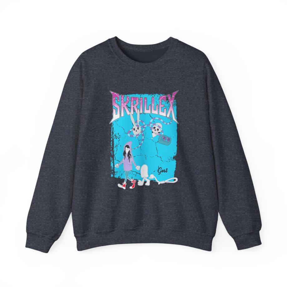 Skrillex Gost Album Cover Unisex Heavy Blend™ Crewneck Sweatshirt