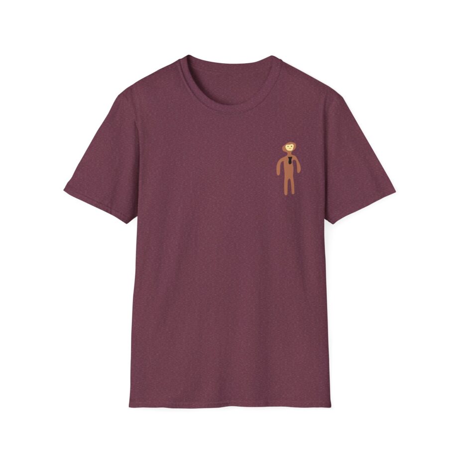 Monke Embroidered  Unisex Softstyle T-Shirt