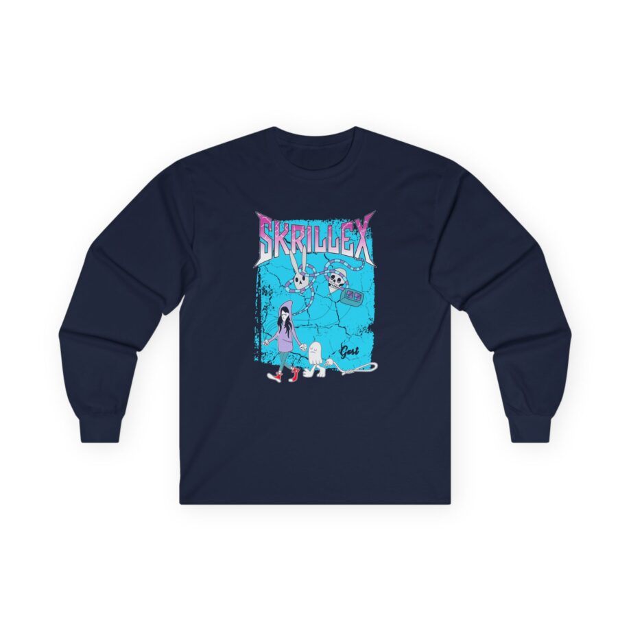 Skrillex Gost Album Cover Unisex Ultra Cotton Long Sleeve Tee