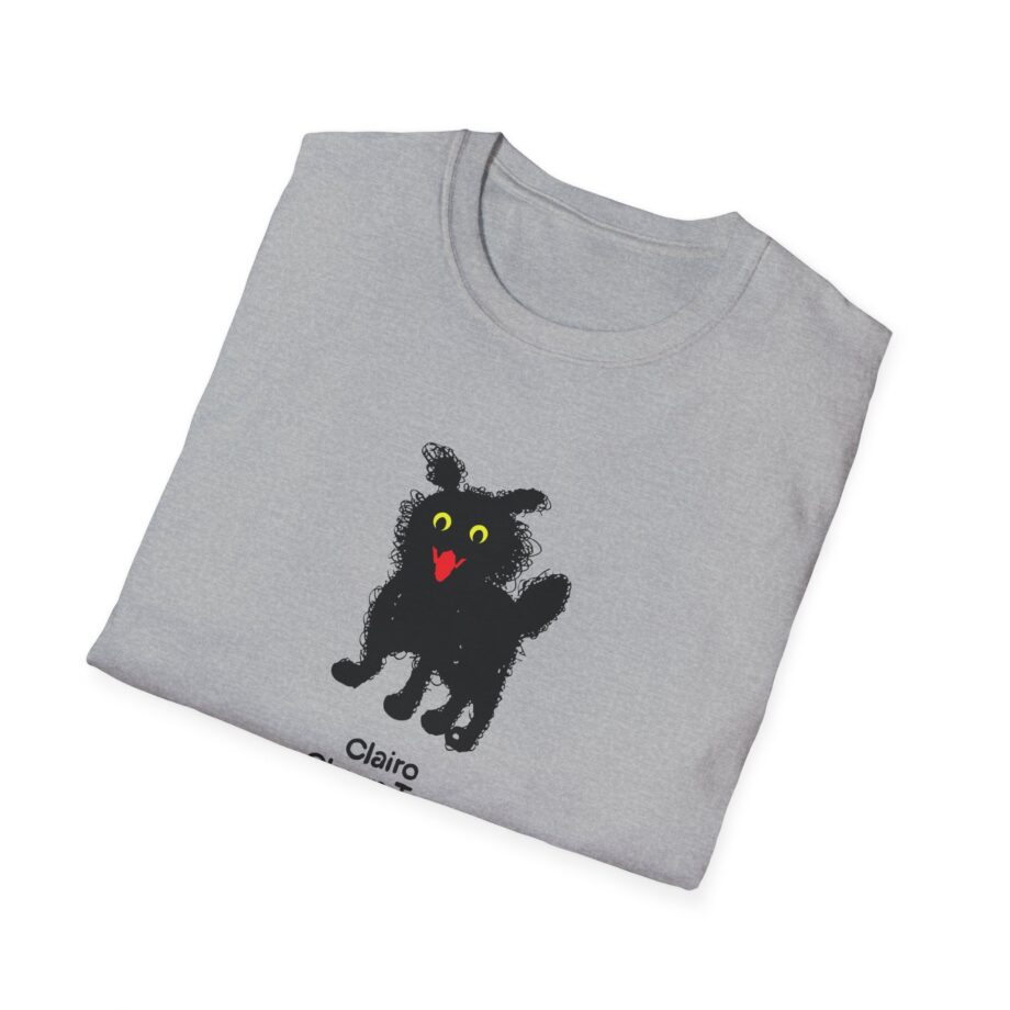 Clairo Charm Fuzzy Cat Tour Unisex Softstyle T-Shirt