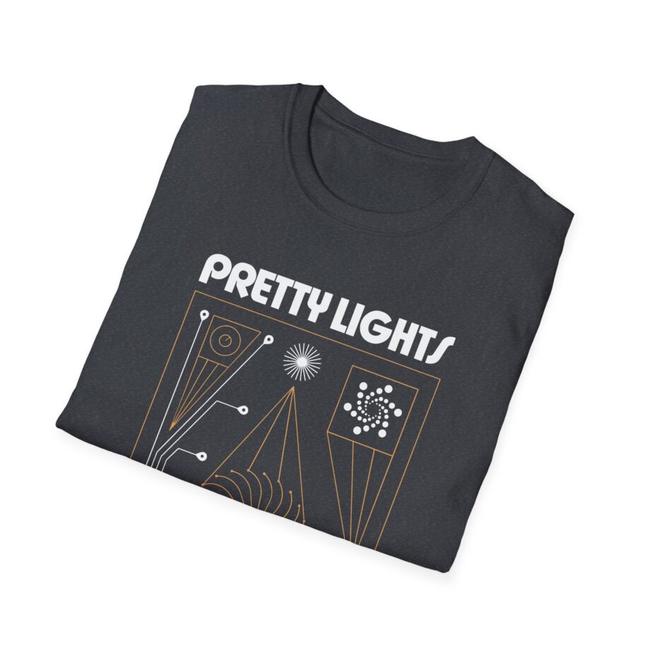 Pretty Lights Swirl Science Unisex Softstyle T-Shirt