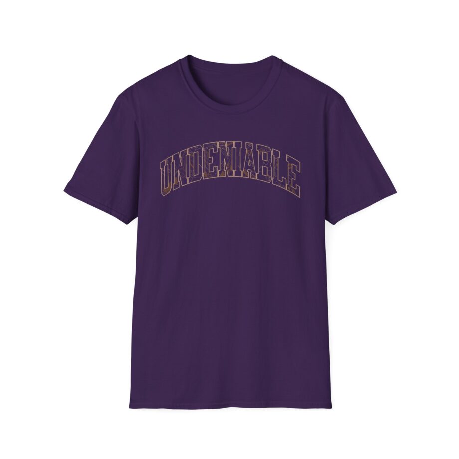 Max Holloway Undeniable Burgundy Unisex Softstyle T-shirt