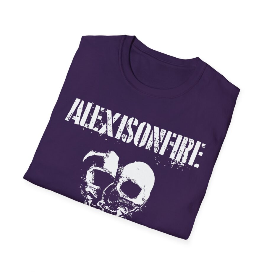 Alexisonfire Barbed Wire Heartskull Unisex Softstyle T-shirt