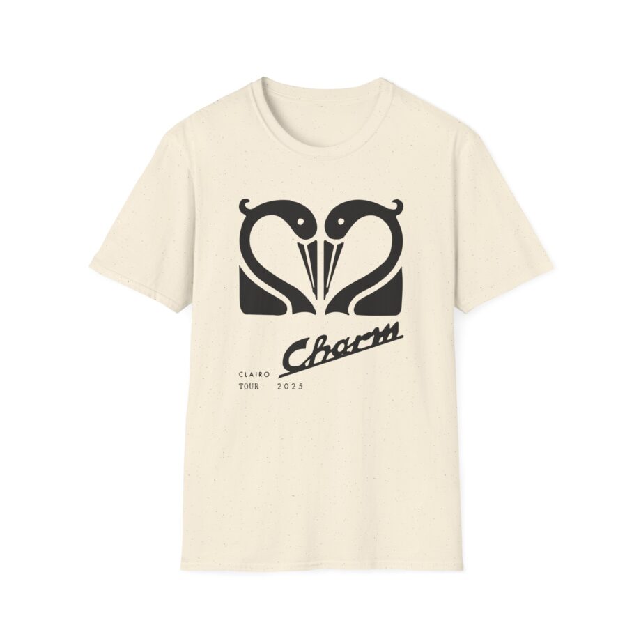 Clairo Charm Swan Europe Tour Unisex Softstyle T-Shirt