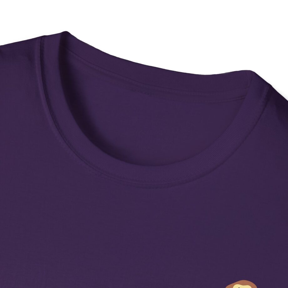 Monke Embroidered  Unisex Softstyle T-Shirt