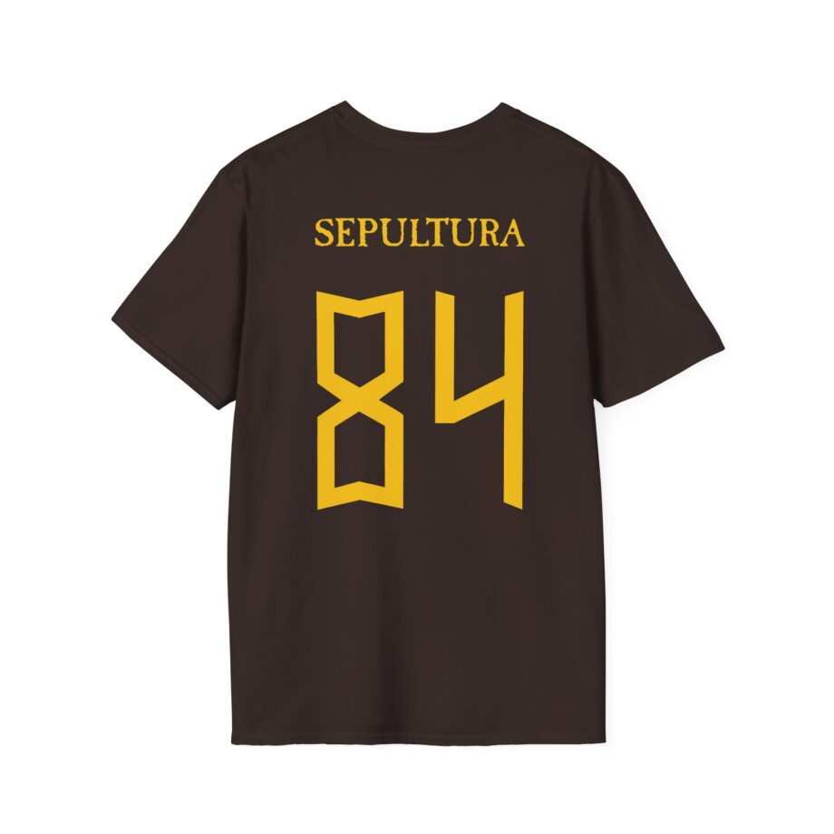 Sepultura 40th Anniversary Soccer Unisex Softstyle T-shirt