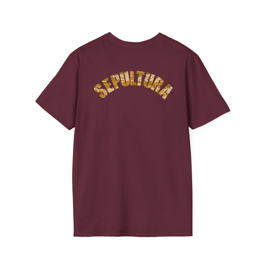 Sepultura Desert Camo S Unisex Softstyle T-shirt