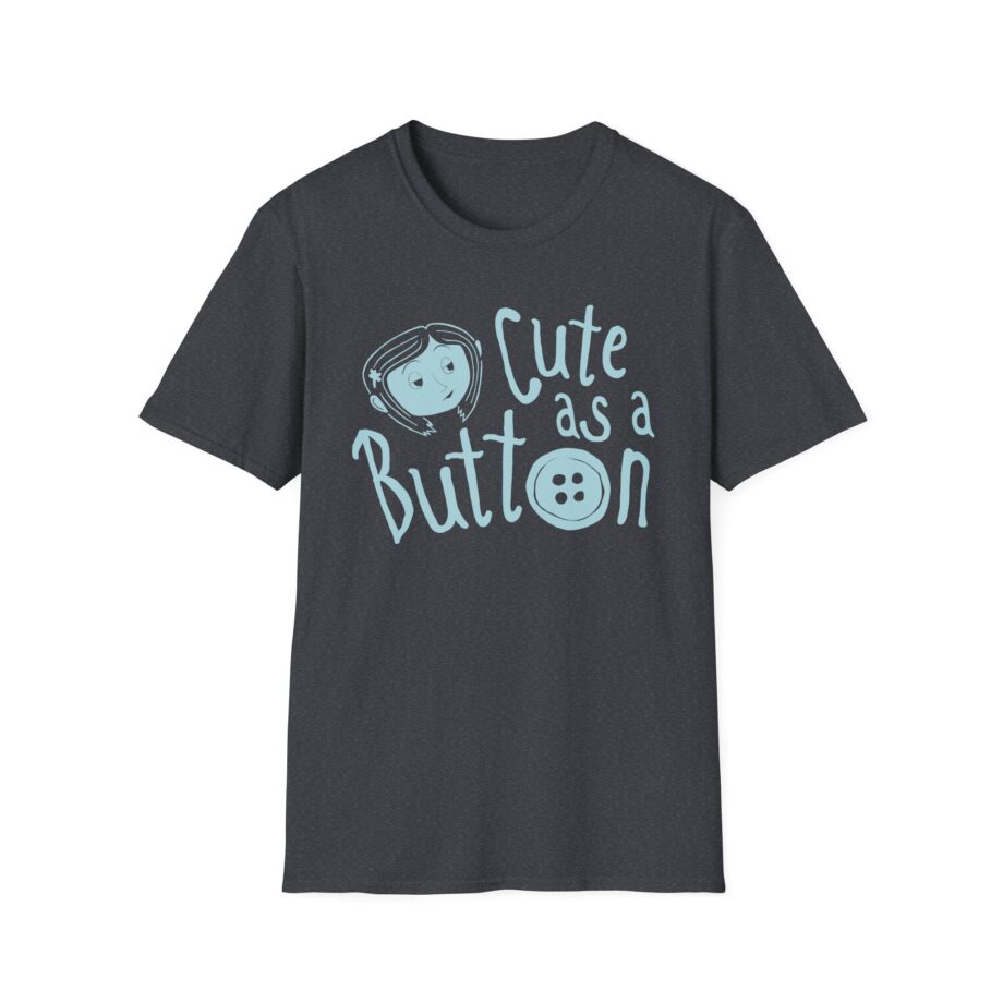 Coraline Cute Button Unisex Softstyle T-shirt