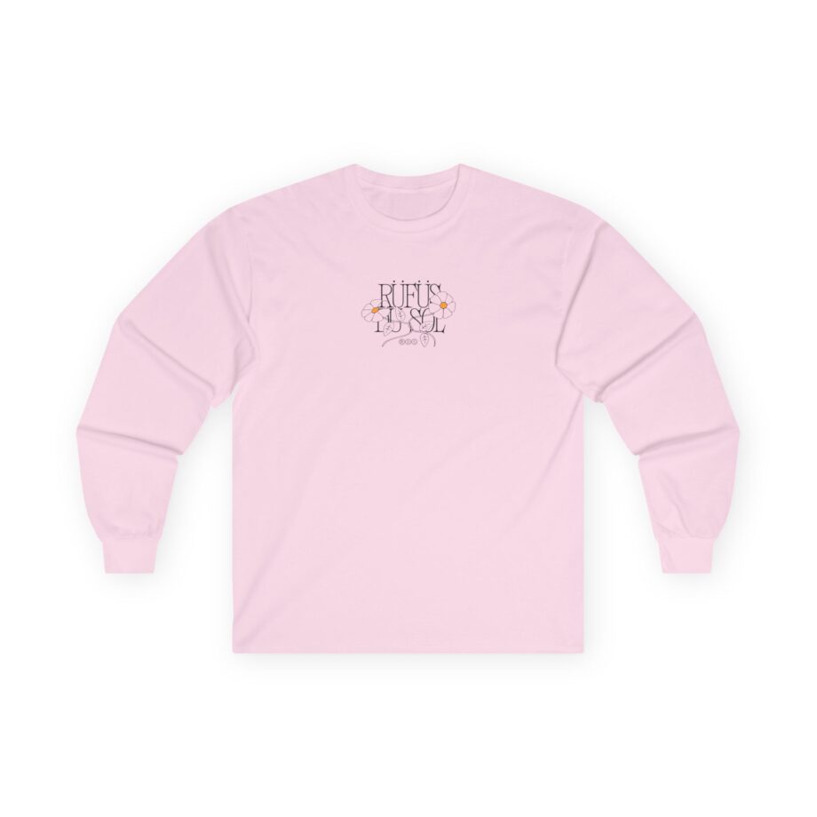 Rufus Du Sol Flower Ecru Unisex Ultra Cotton Long Sleeve Tee