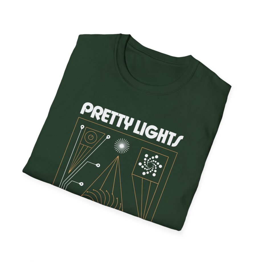 Pretty Lights Swirl Science Unisex Softstyle T-Shirt