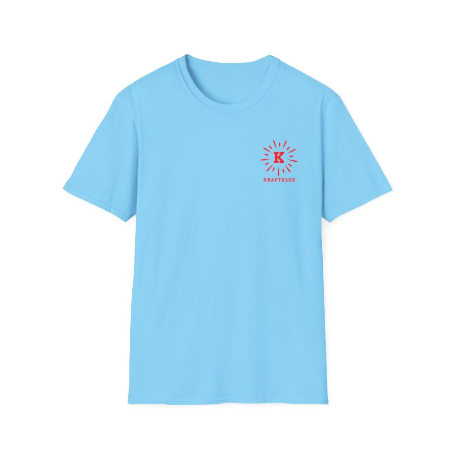 Kraftklub Glowing K Unisex Softstyle T-shirt