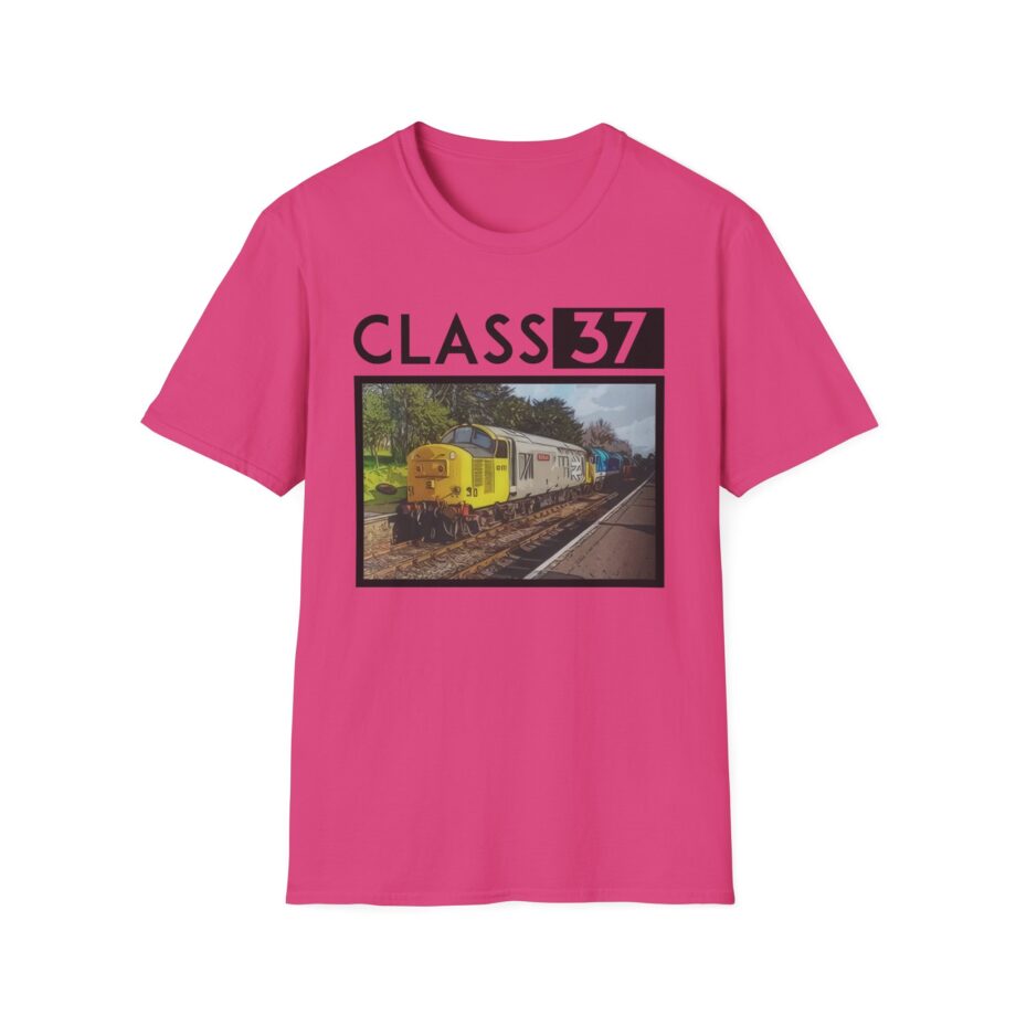 Ryan Windridge Class 37 Train Unisex Softstyle T-shirt