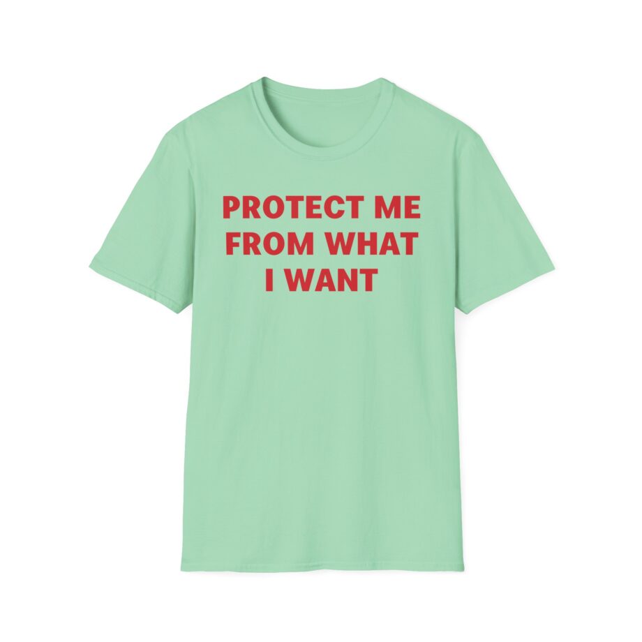 Jenny Holzer Protect Me From What I Want Unisex Softstyle T-shirt