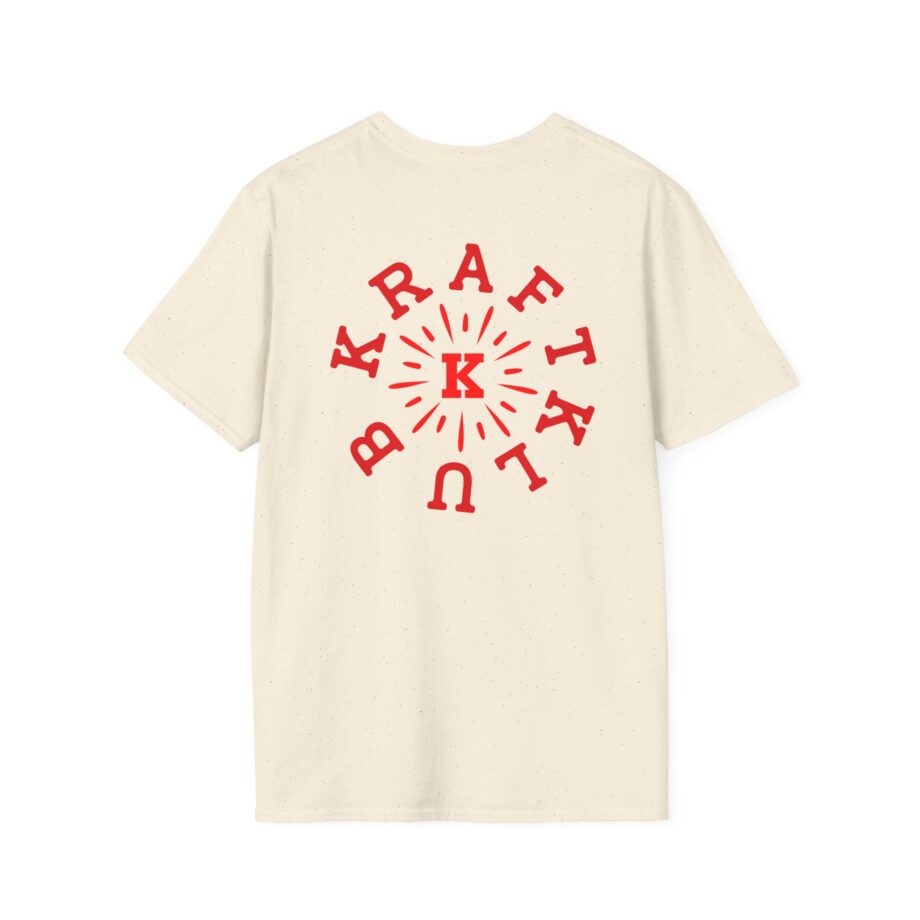 Kraftklub Glowing K Unisex Softstyle T-shirt