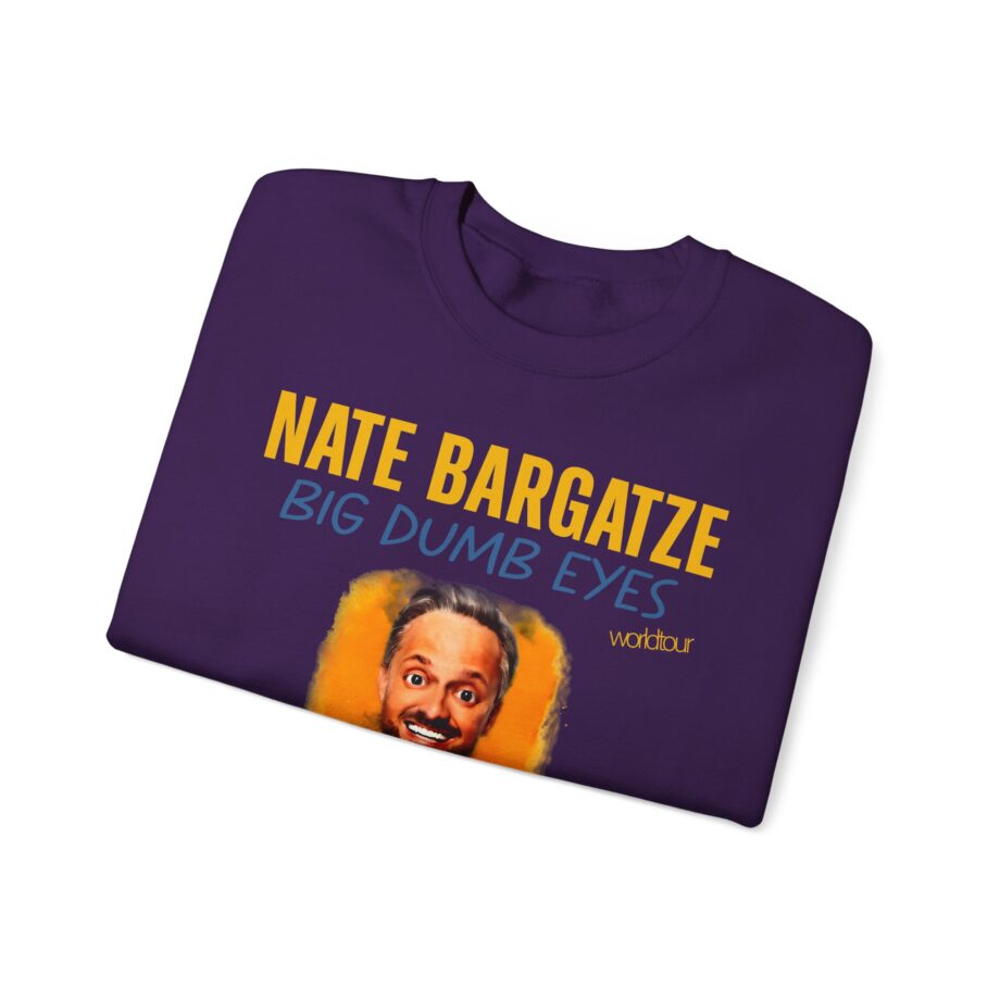 Nate Bargatze Big Dumb Eyes Tour Unisex Heavy Blend™ Crewneck Sweatshirt