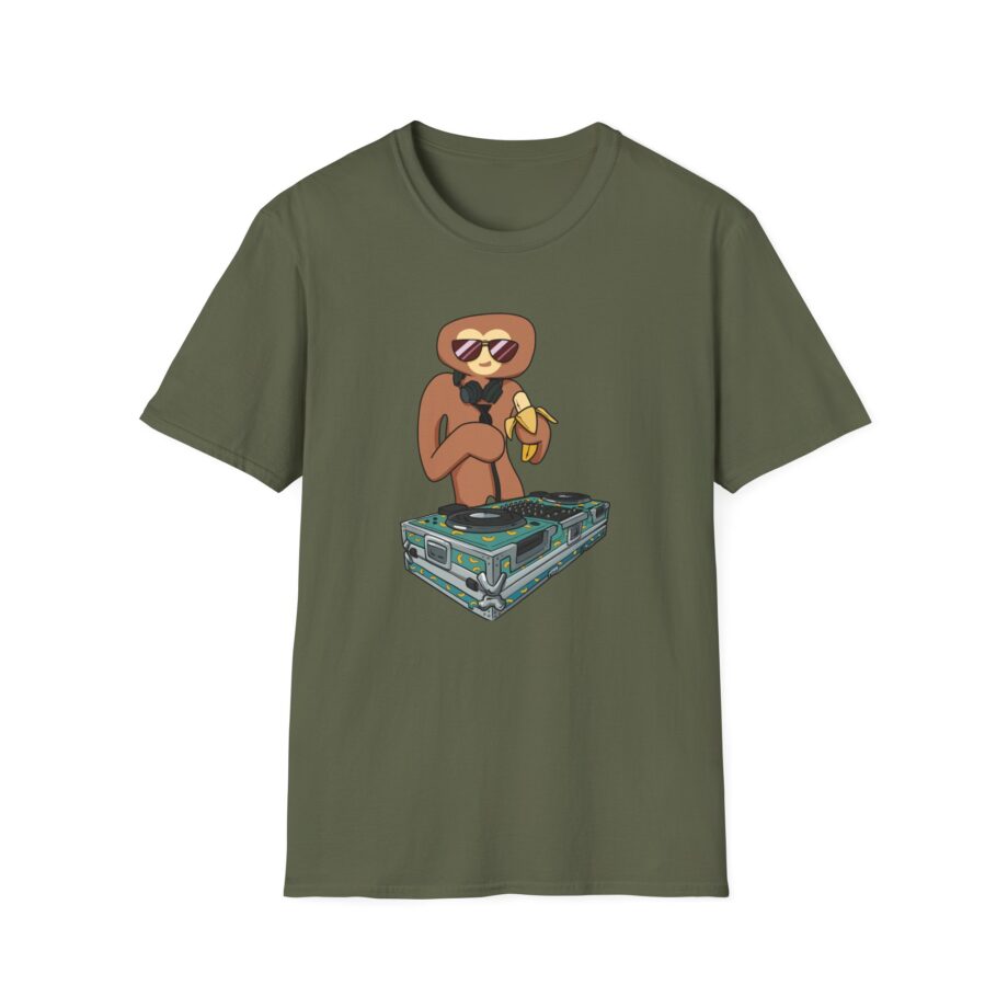 Spoonkid Dj Monke Unisex Softstyle T-Shirt