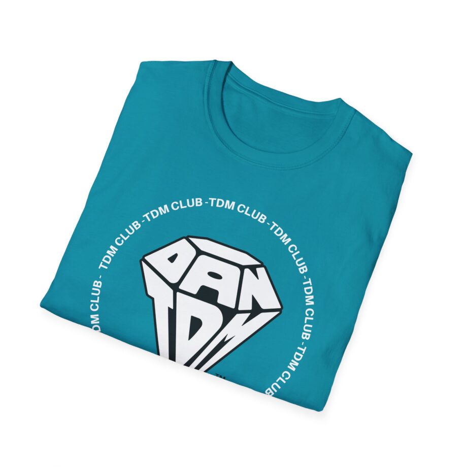 Dantdm the Diamond Minecart Unisex Softstyle T-shirt