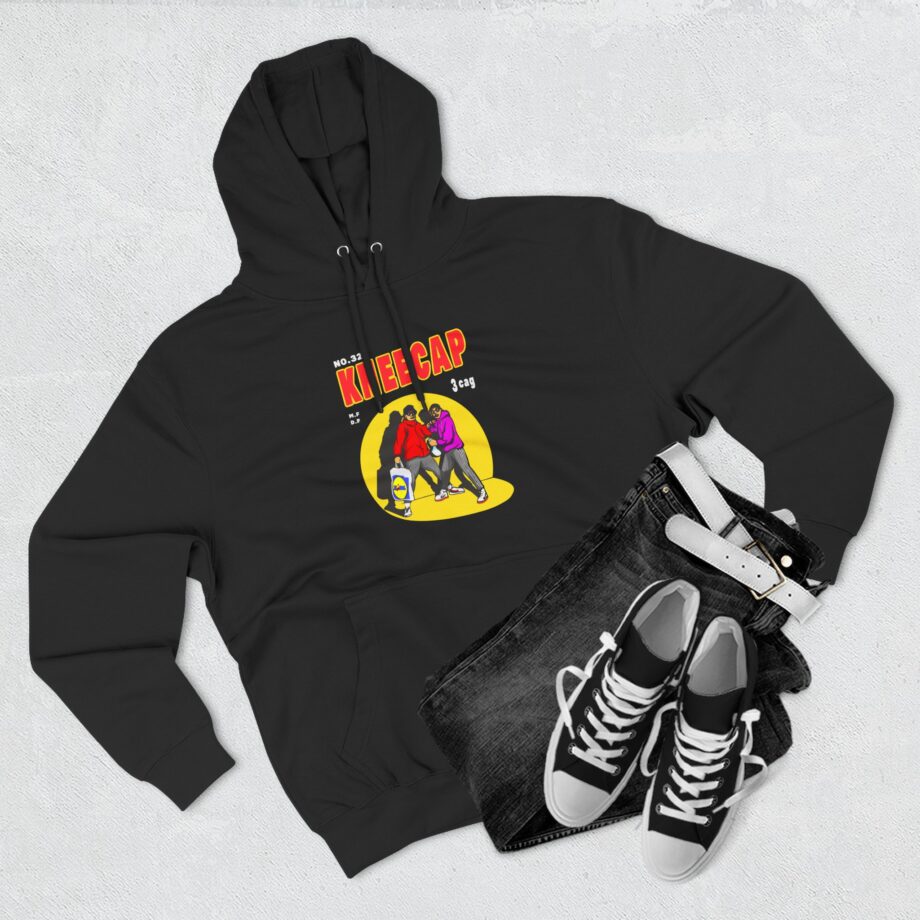 Kneecap Three-Panel Fleece Hoodie